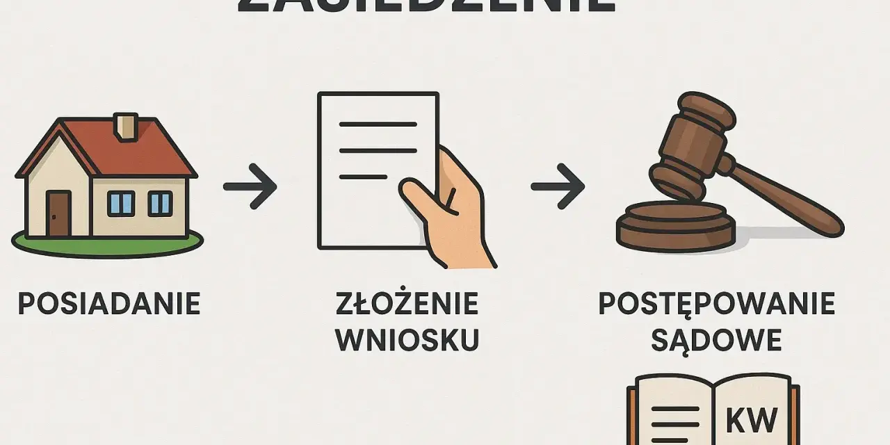 Proces sądowy: posiadanie domu, złożenie wniosku, postępowanie sądowe. Dowody KPK są kluczowe.