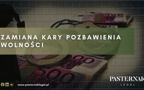 Wniosek o zamianę kary pozbawienia wolności na grzywnę wzór. Kajdanki i stos banknotów symbolizują możliwość alternatywnego rozwiązania.