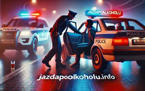 Policjant zatrzymuje kierowcę. Od kiedy jazda pod wpływem alkoholu jest przestępstwem, takie widoki to codzienność.