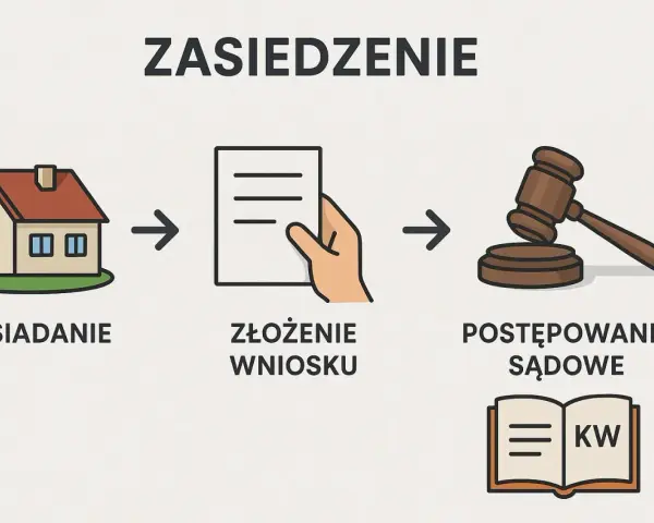Proces sądowy: posiadanie domu, złożenie wniosku, postępowanie sądowe. Dowody KPK są kluczowe.