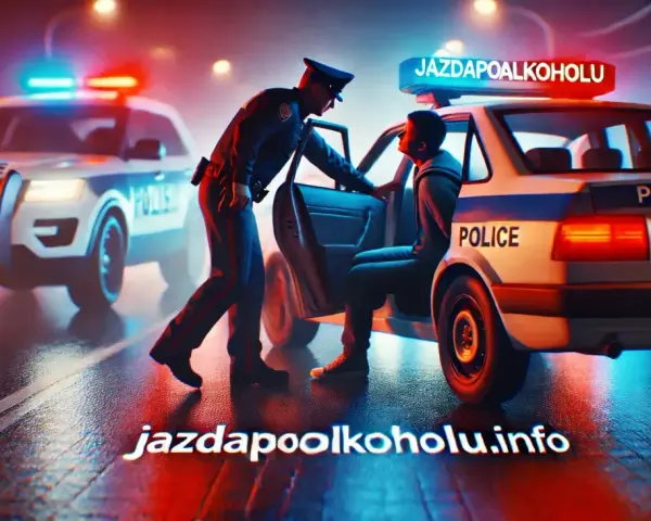 Policjant zatrzymuje kierowcę. Od kiedy jazda pod wpływem alkoholu jest przestępstwem, takie widoki to codzienność.