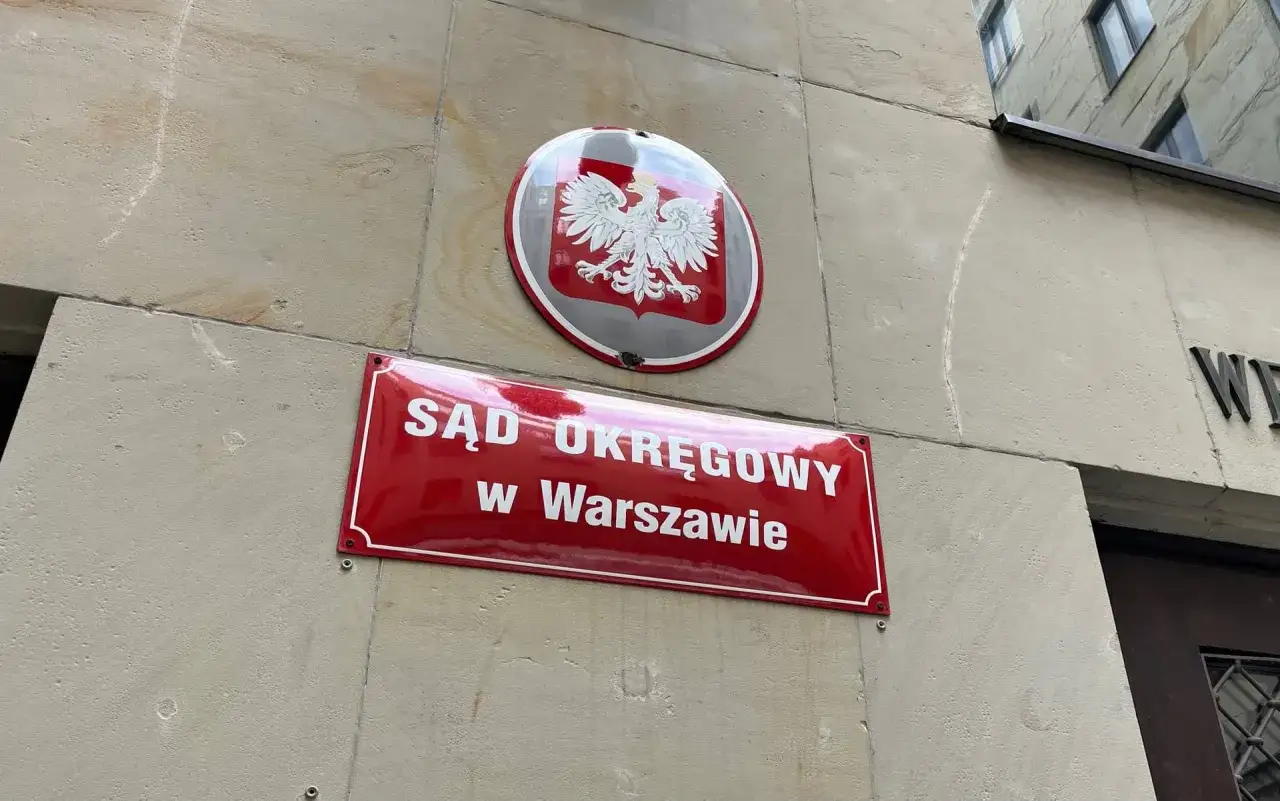 Sąd Okręgowy w Warszawie. Wniosek o wstrzymanie wykonania kary został odrzucony.
