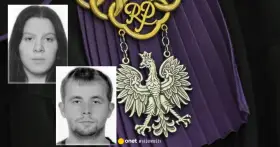 Dwie twarze, jedna z długimi włosami, druga z krótkimi, obok orła na todze sędziowskiej. Czy to nowy rejestr przestępców seksualnych?